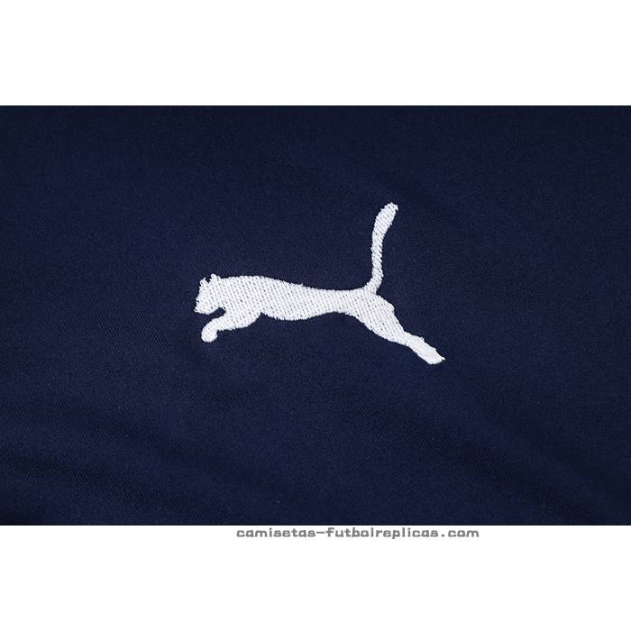 Chandal del Olympique Marsella Manga Corta 2022-2023 Azul